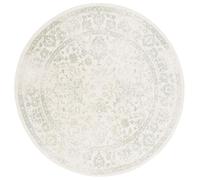 SAFAVIEH Alfombra Angustiadas Sala de Estar, Comedor, Dormitorio - Adirondack Collection, Pelo Corto, Marfil y Salvia, 91 X 91 cm