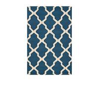 SAFAVIEH Alfombra Ava Textured Area Rug, 121 X 182 Cm Azul Marino 121 x 182 cm