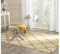 SAFAVIEH Alfombra Ava Textured Area Rug, 152 X 243 Cm Marfil size is not in selection ES