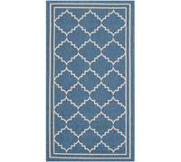 Safavieh Alfombra azul/beige 122 x 170 cm
