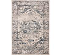 Safavieh Alfombra azul/beige 155 x 229 cm