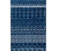 Safavieh Alfombra azul marino/marfil 160 x 229 cm