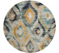 Safavieh Alfombra azul/multicolore 122 x 122 cm