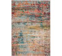 Safavieh Alfombra azul/naranja 122 x 170 cm