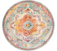 Safavieh Alfombra azul / naranja 213 x 213 cm