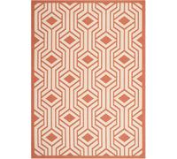 Safavieh Alfombra beige/naranja 160 x 231 cm