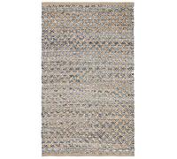 Safavieh Alfombra Bohemia para salón, Comedor, Dormitorio, colección Cape Cod, Pelo Corto, Color Beige, 76 x 122 cm