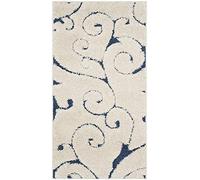 SAFAVIEH Alfombra Chester Crema/Azul size is not in selection ES