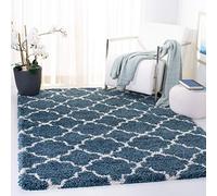 SAFAVIEH Alfombra Coco Shag Rug Azul size is not in selection ES