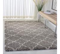 SAFAVIEH Alfombra Coco Shag Rug Gris size is not in selection ES