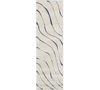 Safavieh Alfombra crema/azul 69 x 152 cm