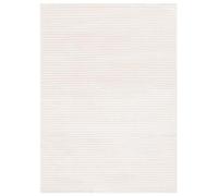 Safavieh Alfombra de Pelo Corto, Color Marfil y Beige, 91 x 152 cm, para salón, Comedor, Dormitorio, colección Neptune