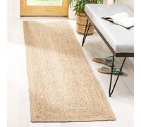 Safavieh Alfombra de Pelo Corto para salón, Comedor, Dormitorio, colección Cape Cod, 76 x 183 cm, Color Beige