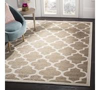 Safavieh - Alfombra de Polipropileno para Interior y Exterior, 160 x 230 cm, Color Beige