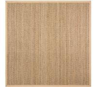 Safavieh Alfombra hierba marina beige/beige 122 x 122 cm