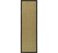 Safavieh Alfombra hierba marina neutrale/nero 76 x 244 cm