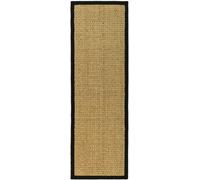 Safavieh Alfombra hierba marina neutrale/nero 76 x 244 cm