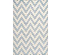 Safavieh Alfombra lana blu/neutrale 122 x 183 cm