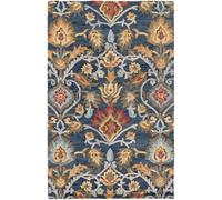 Safavieh Alfombra lana marina militare/multicolore 122 x 183 cm