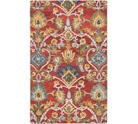 Safavieh Alfombra lana rosso/multicolore 91 x 152 cm