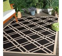 SAFAVIEH Alfombra Marbella Multipurpose Indoor/Outdoor Negro size is not in selection ES