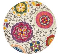 Safavieh Alfombra marfil/multicolor 122 x 122 cm