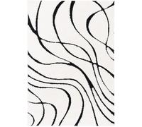 Safavieh Alfombra marfil/negro 99 x 160 cm