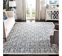 SAFAVIEH Alfombra Marina Textured Area Rug, 152 X 243 Cm Azul Marino size is not in selection ES