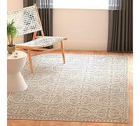 SAFAVIEH Alfombra Marina Textured Area Rug, 76 X 243 Cm Plata 182 x 274 cm