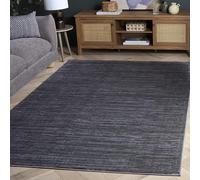 Safavieh - Alfombra Moderna para Sala de Estar, Comedor, Dormitorio Vision Collection, Alfombra de Pelo Corto, Gris, 122 x 183 cm