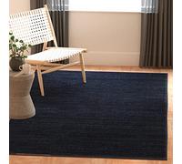 Safavieh Alfombra Modernas Sala de Estar, Comedor, Dormitorio - Vision Collection, Pelo Corto, Azul Marino, 122 X 183 cm