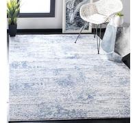 Safavieh - Alfombra Multiusos para Interior 120 x 180 cm Marfil/Azul.