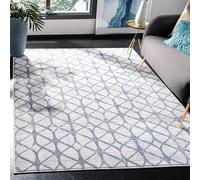 Safavieh - Alfombra Multiusos para Interiores 120 x 180 cm Gris/Azul