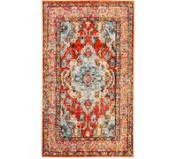 Safavieh Alfombra naranja/azul 91 x 152 cm