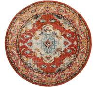 Safavieh Alfombra naranja/azul claro 201 x 201 cm