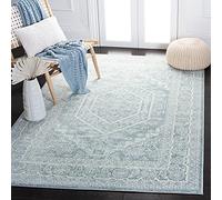 Safavieh Alfombra Odessa, Polipropileno, Slate/Ivory, 4' x 6'