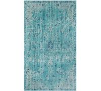 Safavieh Alfombra poliéster blu/multicolore 91 x 152 cm