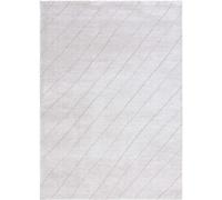 Safavieh Alfombra poliéster grigio chiaro/grigio 91 x 152 cm