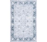 Safavieh Alfombra poliéster grigio chiaro/grigio verde 152 x 244 cm