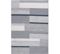 Safavieh Alfombra poliéster grigio/nero avorio 160 x 229 cm