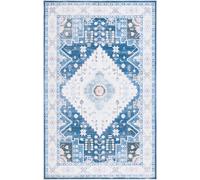 Safavieh Alfombra poliéster marina militare/avorio 122 x 183 cm