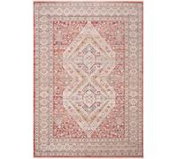 Safavieh Alfombra poliéster rosa/grigio 152 x 244 cm
