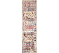 Safavieh Alfombra poliéster rosa/multi 69 x 244 cm