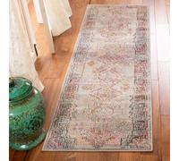 Safavieh Alfombra, Polipropileno, luz Gris, 2 '2 "x 7"