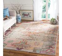 Safavieh Alfombra, Polipropileno, luz Gris, 3 'x 5'