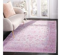 Safavieh Alfombra Rectangular para el hogar, diseño Inspirado en la colección Valence, VAL103, en Rosa y Multi, 91 x 152 cm, para salón, Dormitorio o Cualquier Otro Espacio Interior