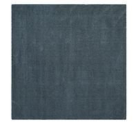 Safavieh Alfombra Rectangular Tejida Shaggy para Interiores, colección de Terciopelo, VSG169, en Azul Claro, 91 x 152 cm, para salón, Dormitorio o Cualquier Espacio Interior