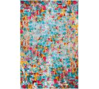 Safavieh Alfombra rosa/azul 91 x 152 cm