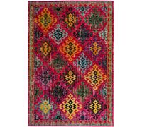 Safavieh Alfombra rosa/multi 155 x 231 cm