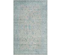 Safavieh Alfombra Tejida Haven, val103b 152 x 243 cm, poliéster, Azul/Multicolor, 152 x 243 x 0.63 cm